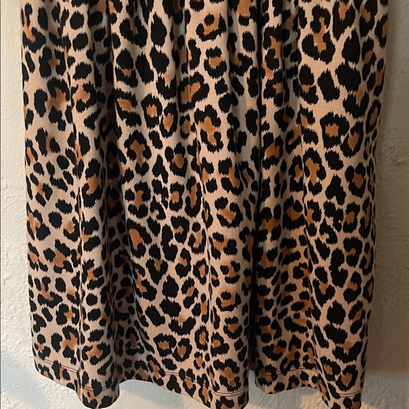 Kate Spade Leopard Print Dress with Red Flower - Picture 4 of 8